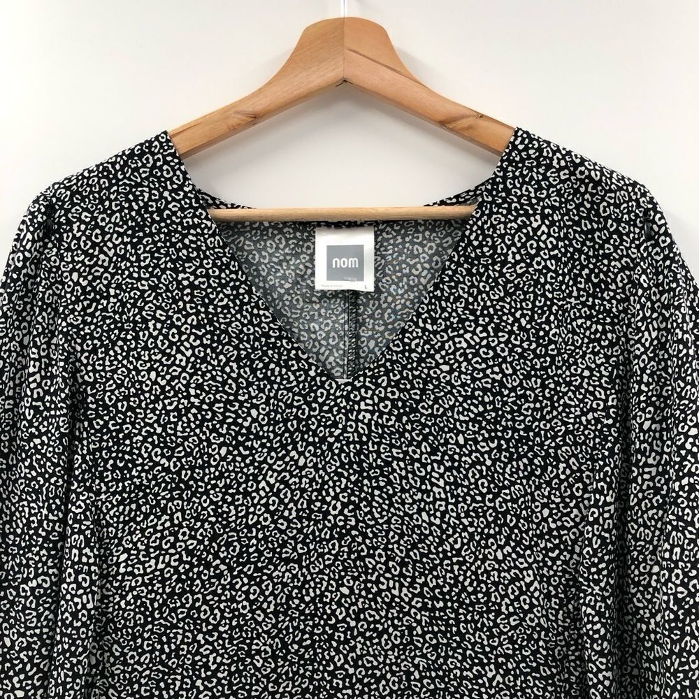 Nom Maternity Marianna Dolman-Sleeve Maternity & Nursing Dress — image 3 of 8